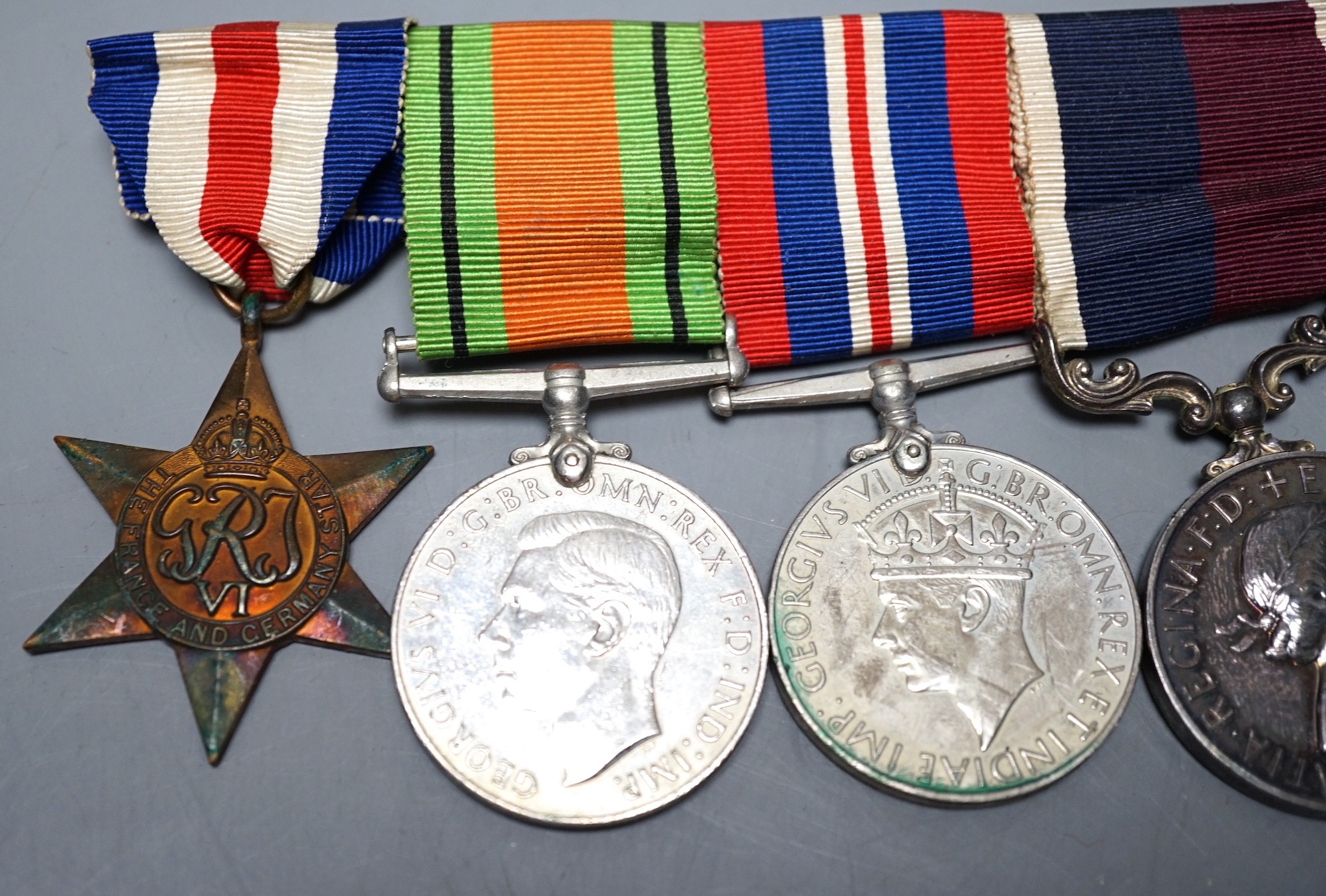 A WWII RAF medal group including Long Service